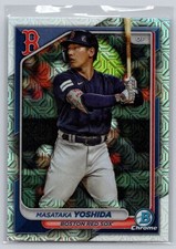 2024 Bowman Chrome Mega Box (Mojo Refractor) #5 Masataka Yoshida