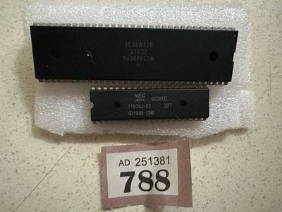 Commodore Amiga 500 Rev6A P8 CPU Chip + NEC 1.3 ROM A500, A1500 & A2000