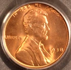 1939-S Lincoln Cent. ICG MS 67+ RED. Starts at .99. NO RESERVE