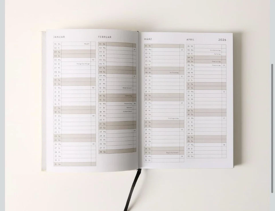 Odernichtoderdoch Kalender 2026 „New Story“ (Größe A5, NEU UND EINGESCHWEISST!) - Bild 3 von 4