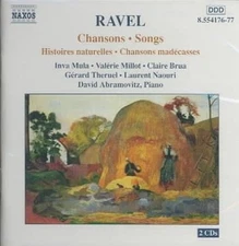 Ravel: Songs / Mula, Millot, Brua, Naouri, Abramovitz, et al [Compact Disc]