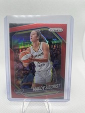2025 Panini Prizm WNBA - Maddy Siegrist #50 Red Prizm /299