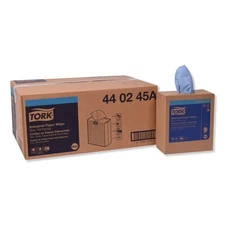 Tork 440245A 4-Ply 8.54" x 16.5" Unscented InduS Paper Wiper - BLU (900/CT) New