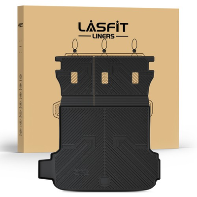 #ad #ad LASFIT Cargo Mat w Seatback Cover for Subaru Outback 2026 Easy Clean Trunk Liner $119.00