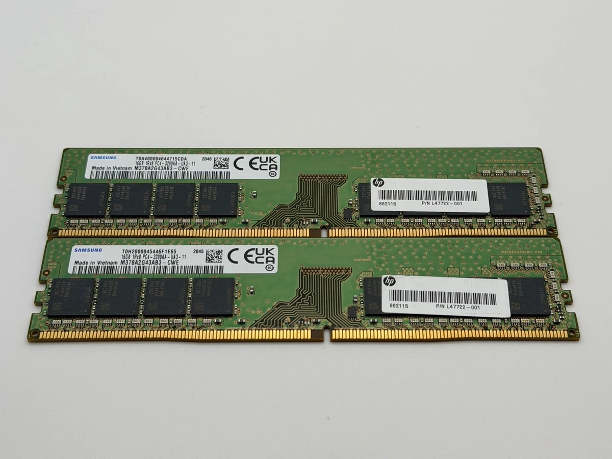 Samsung DDR4 SDRAM Memory (RAM) 2 Modules for sale | eBay