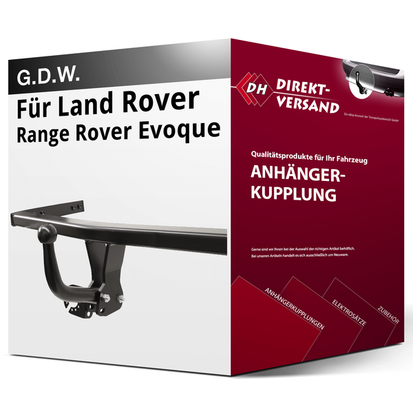für Land Rover Range Rover Evoque Typ L551 (G.D.W.) AnhäNgerkupplung Starr Top-image