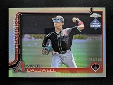 2025 Topps Chrome Pro Debut SLADE CALDWELL 131/199 Refractor #PDC-184