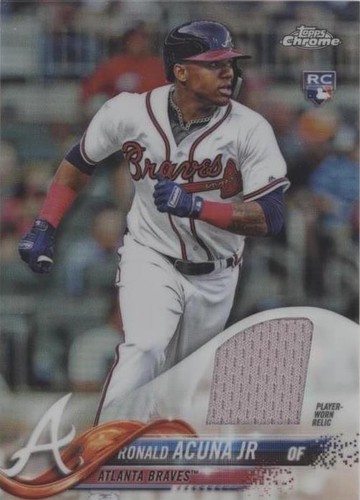 2023 Topps Now Ronald Acuna Jr #OS-17R NL MVP Orange Parallel #5/5
