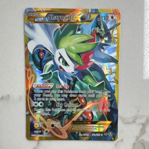 Pokemon TCG Shaymin EX Holo 77/108 Roaring Skies Ultra Rare English (2015)