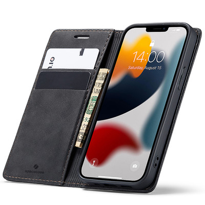 Spacecase Wallet iPhone 13 Mini schwarz