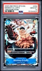 One Piece Monkey D Luffy Treasure Rare OP13 OP11-058 PSA 10 Gem Mint