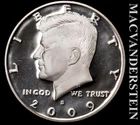 2009-S Silver Kennedy Half Dollar - Choice Gem Proof  Lustrous  #L5306