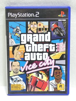 GTA VICE CITY GRAND THEFT JEU PS2 SANS NOTICE SANS CARTE CONSOLE PLAYSTATION 2 - Photo 1/4
