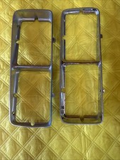 Chevrolet Monza Hatchback Left Right Headlight Bezel Pair Oem 75