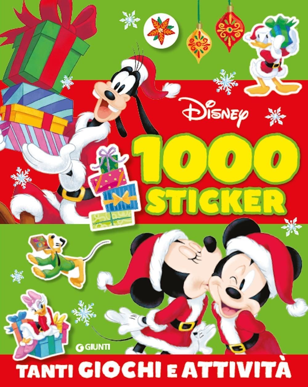 Libri Natale Disney. 1000 Sticker. Tanti Giochi E Attivita. Ediz. A Colori
