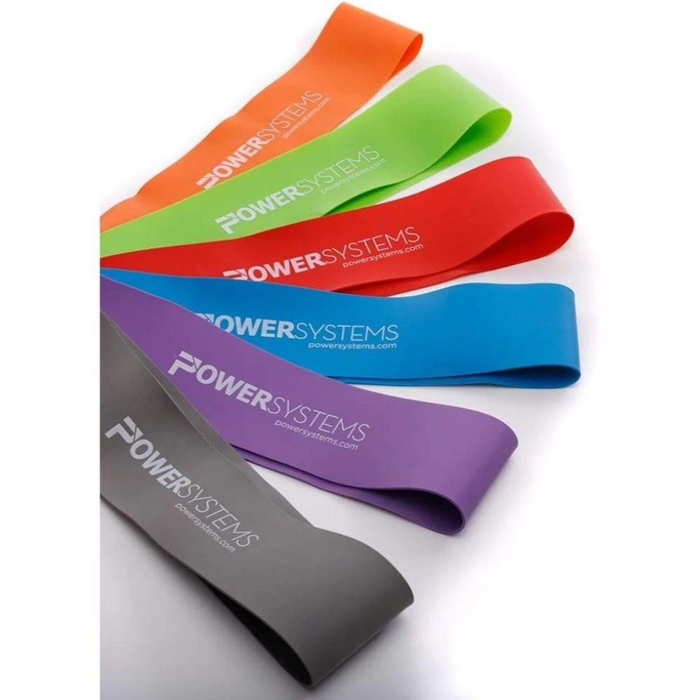 Power Systems 9" Mini Versa Exercise Bands – Portable Resistance Bands Set