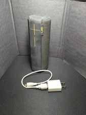 Logitech UE Boom 2 Portable Bluetooth Speaker Black Gray S-00151 Tested Works