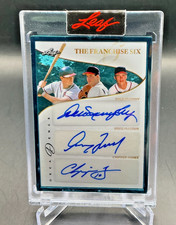 2024 Leaf Decadence Six MURPHY MADDUX JONES GLAVINE JUSTICE SMOLTZ 5/10