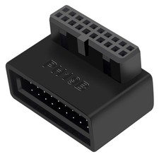 5X PH19B USB 3.0 Internal Header USB3.0 19/20P Socket 90 Degree Adapter4486