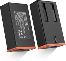 2-Pack Battery for Moultrie Edge, Edge Pro, Edge 2 Camera - 5000mAh Compat.
