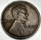 1910 P Lincoln Wheat Cent Penny Very Good Condition "Actual Coin Pictured" -0331