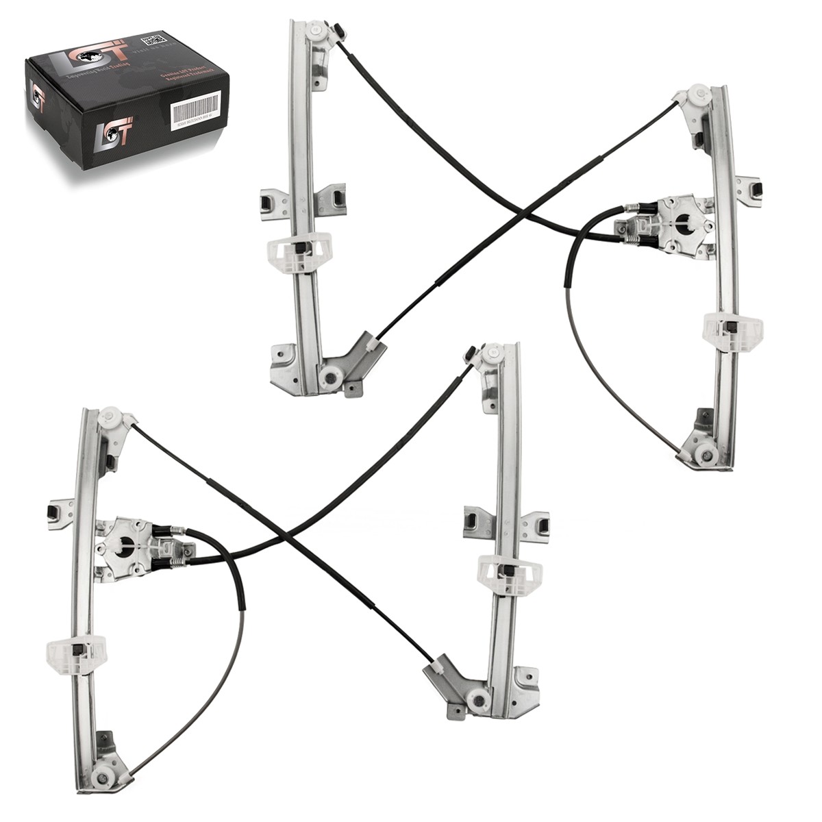 2x Window Lifter Set front left and right for CITROEN BERLINGO M MF