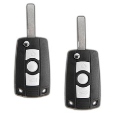 2x Replacement Remote Keyless Entry Flip Car Key Fob For Bmw Lx8 Fzv 2x Replacement Remote Keyless Entry Flip Car Key Fob For Bmw Lx8 Fzv