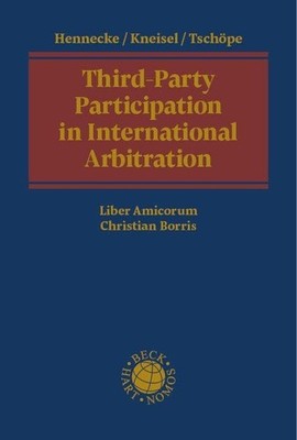 Rudolf Hennecke Third-Party Participation in Internation (Paperback) (UK IMPORT)