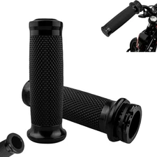 1" Motorcycle Handle Bar Hand Grips Fit For Harley Sportster XL1200 883 Softail