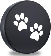 Spare Tire Cover, Weatherproof Vinyl Leather Wheel Cover for Wheel 32"-33"