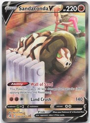 Sandaconda V (Alternate Full Art) 252/264 Fusion Strike
