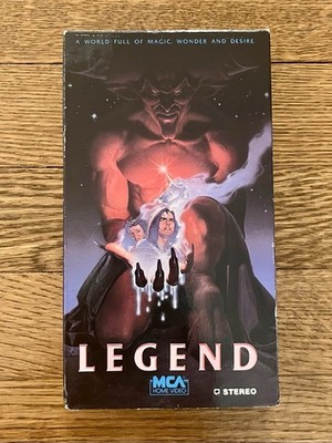 Legend (VHS, 1986) MCA Universal Tom Cruise Adventure Fantasy Rare Vintage