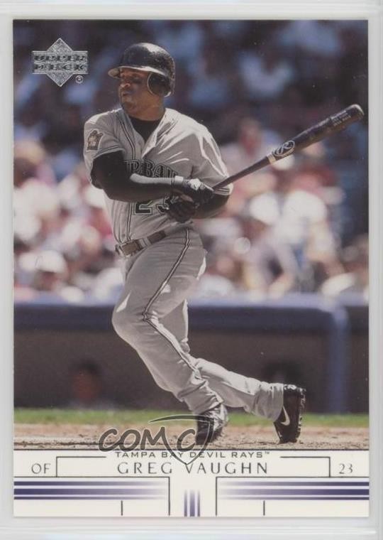 2002 Upper Deck Greg Vaughn #93 2u3