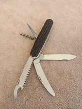 Victorinox Safari Hunter Synthetic Stag Swiss Army Knife Switzerland