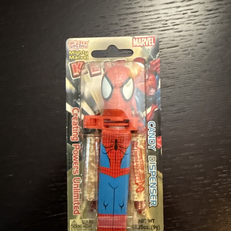 Marvel Spider-Man Kilk Candy Dispenser (PEZ) 2003