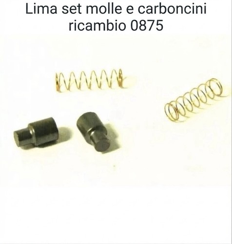 Lima Juego Repuesto 2 Resortes + 2 Brazos Motores Carboncini G 0875 Scala H0 | Condition: Usado