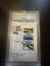 2019 Panini Flawless Rookie Triple Patch Autos Vladimir Guerrero Jr  /25