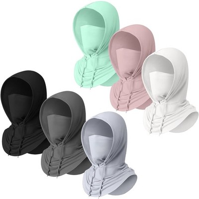 Balaclava Face Mask UV Protection Hood Breathable Full Head Cover for Men Women