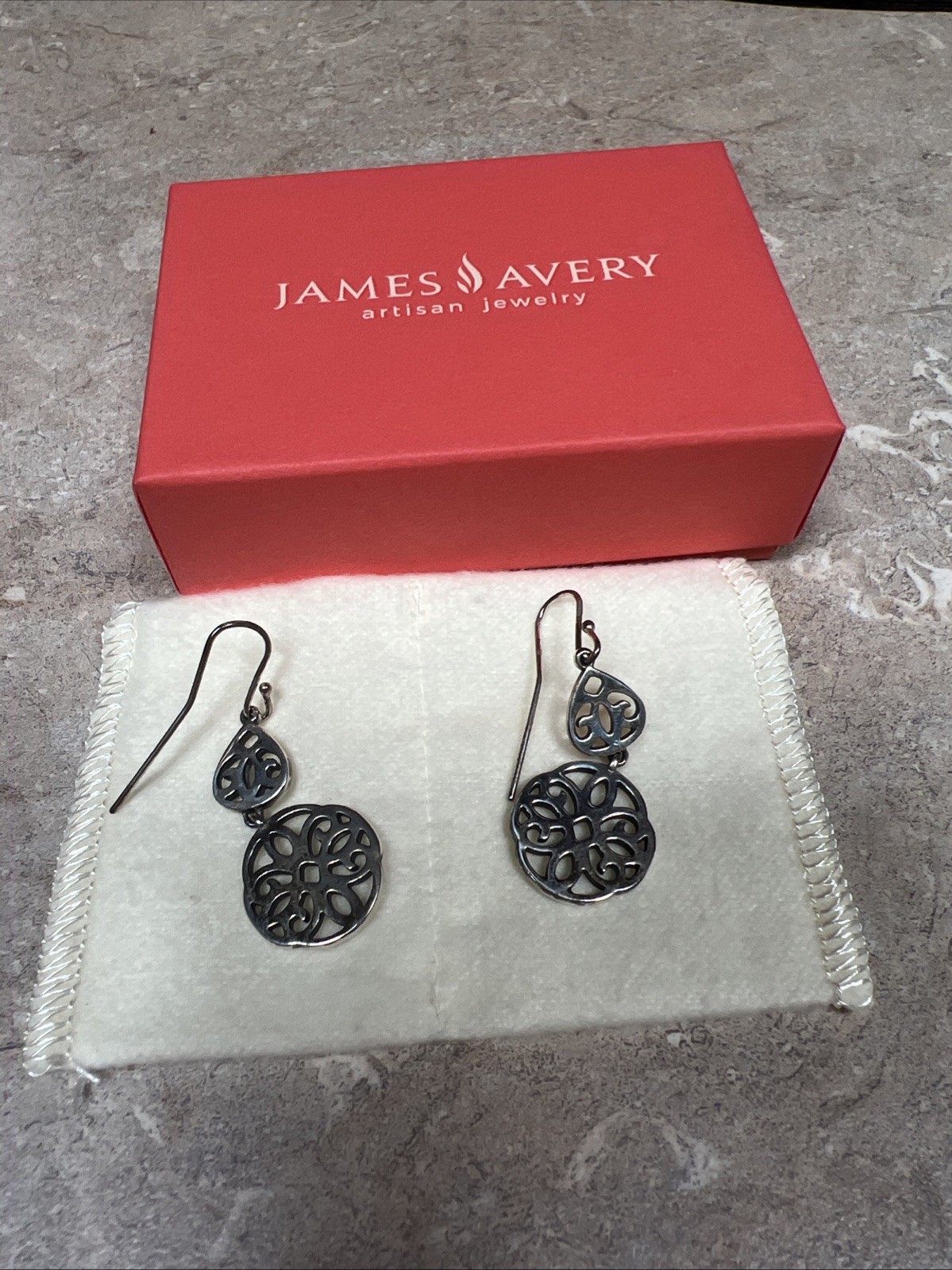 James Avery Silver Dangle/Drop Earrings