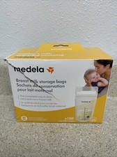 Medela 68062 Breast Milk Storage Bag - 100 Count SEALED