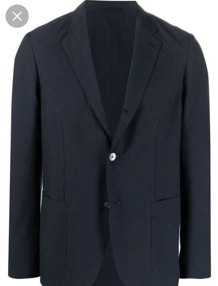 Z Zegna Ermenegildo Zegna Blazer Black Wool Fit Slim Drop 7 Deco Drego 52 L Z Zegna Ermenegildo Zegna Blazer Black Wool Fit Slim Drop 7 Deco Drego 52 L