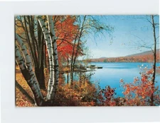 Postcard October At Fairview Lake, New Jersey