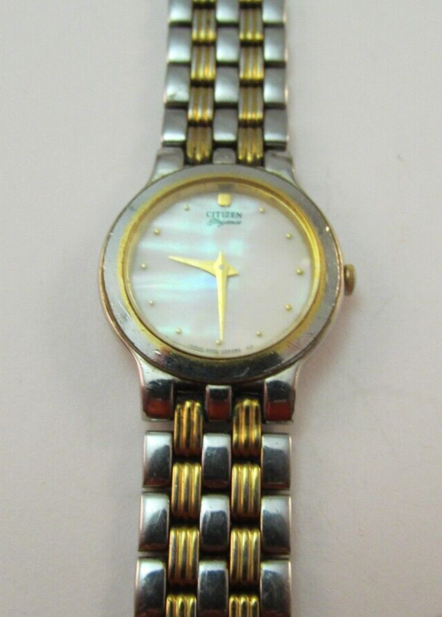 Vintage Citizen Elegance Ladies Watch MOP Face GUC Nice Estate Find eBay
