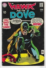 Hawk & Dove #5 SILVER AGE DC COMIC BOOK First series Super-Hero Teen Titans 1969