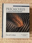 PRECALCULUS: A PROBLEMS-ORIENTED APPROACH (WITH CD-ROM) By David Cohen Math Book — photo 1