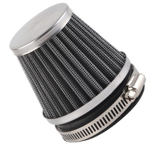 Motorcycle Air Intake Filter Cleaner Universal Part For 60mm/2.4in - Foto 5 di 12