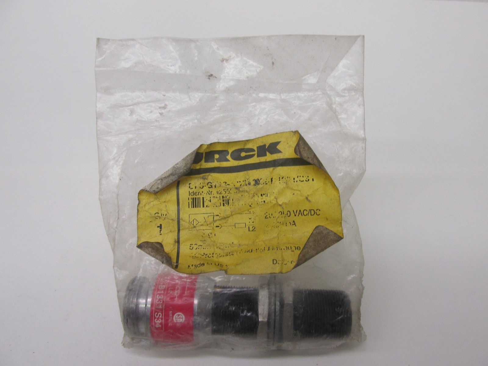 New Turck ID No. 4255200 20-250VAC/DC 3-400mA Sn: 5mm(.19in.) 41841LR