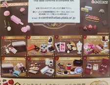 Re-Ment Miniatures Petit Chocolaterie Remelty 1998 Chocolate Sweets Box Set