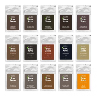 BrowXenna Henna für Augenbrauen (Beutel-Nachfüllung)