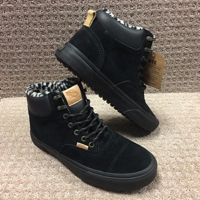 black with white vans